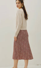 Brooklyn Sepia Brown Floral Print Skirt
