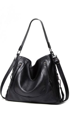 Elvia Black Lakin Handbag Purse