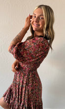 Ordell Twist Front Flounce Hem Long Sleeve Dress