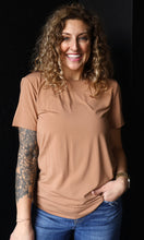 Esme Cork Bamboo/Modal Basic Short Sleeve T-Shirt