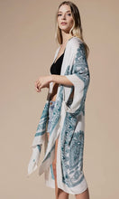 Annie Teal Ornate Mandala Kimono