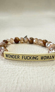 Potty Mouth Beaded Bracelet