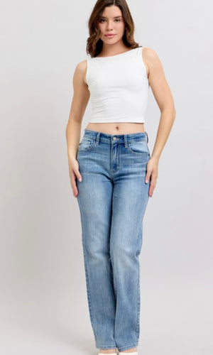 Florrance 90s Straight Leg Denim Jeans