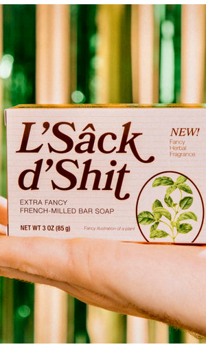 Whisky River “L’Sack d’Shit” Triple Milled Bar Soap