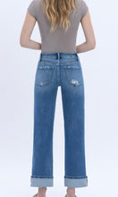 Theodore Mid Rise Ankle Cuffed Slim Wide