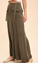 Andy Olive Tencel Utility Cotton Maxi Skirt