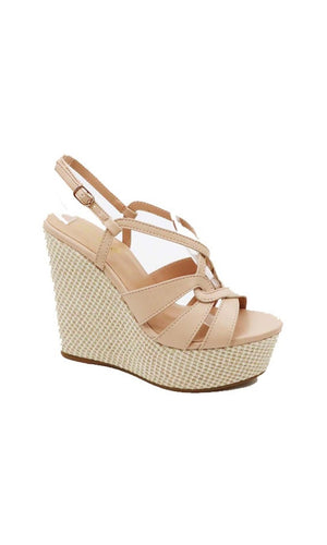 Ankle Strap Platform Wedge Sandal