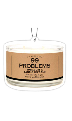 Whisky River Air Freshener for 99 PROBLEMS