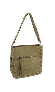 Elli Sage Whipstitch Shoulder Bag