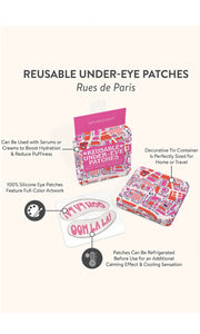 Studio Oh! Rue de Paris Reusable Under-Eye Patches Kit