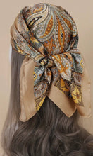 Matty Paisley Square Headscarf