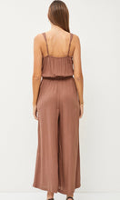 Althea Brown Waist-Tie Side Pocket Romper Jumpsuit