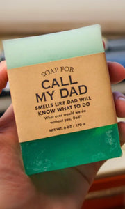 Whisky River Soap for CALL MY DAD
