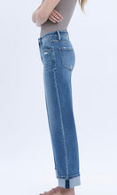 Theodore Mid Rise Ankle Cuffed Slim Wide