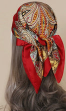 Matty Paisley Square Headscarf