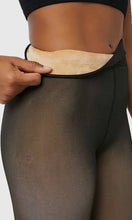 Molly Fake Sheer Fleece Lined Pantyhose Tights