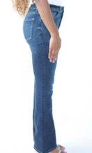 Britt Classic Wide Leg Denim Jean Dark Wash