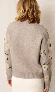 Cleadon Flower Cloud Pullover Sweater