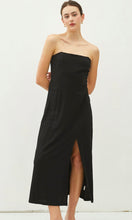 Anisah Black Linen Multi-Way Midi Dress