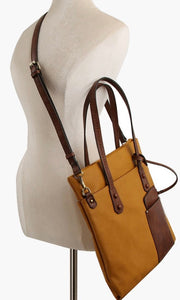 Bonnie Olive Multi-Purpose Vegan Leather Satchel Bag