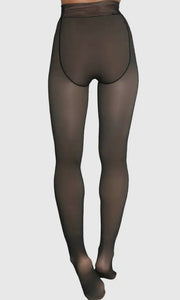 Molly Fake Sheer Fleece Lined Pantyhose Tights