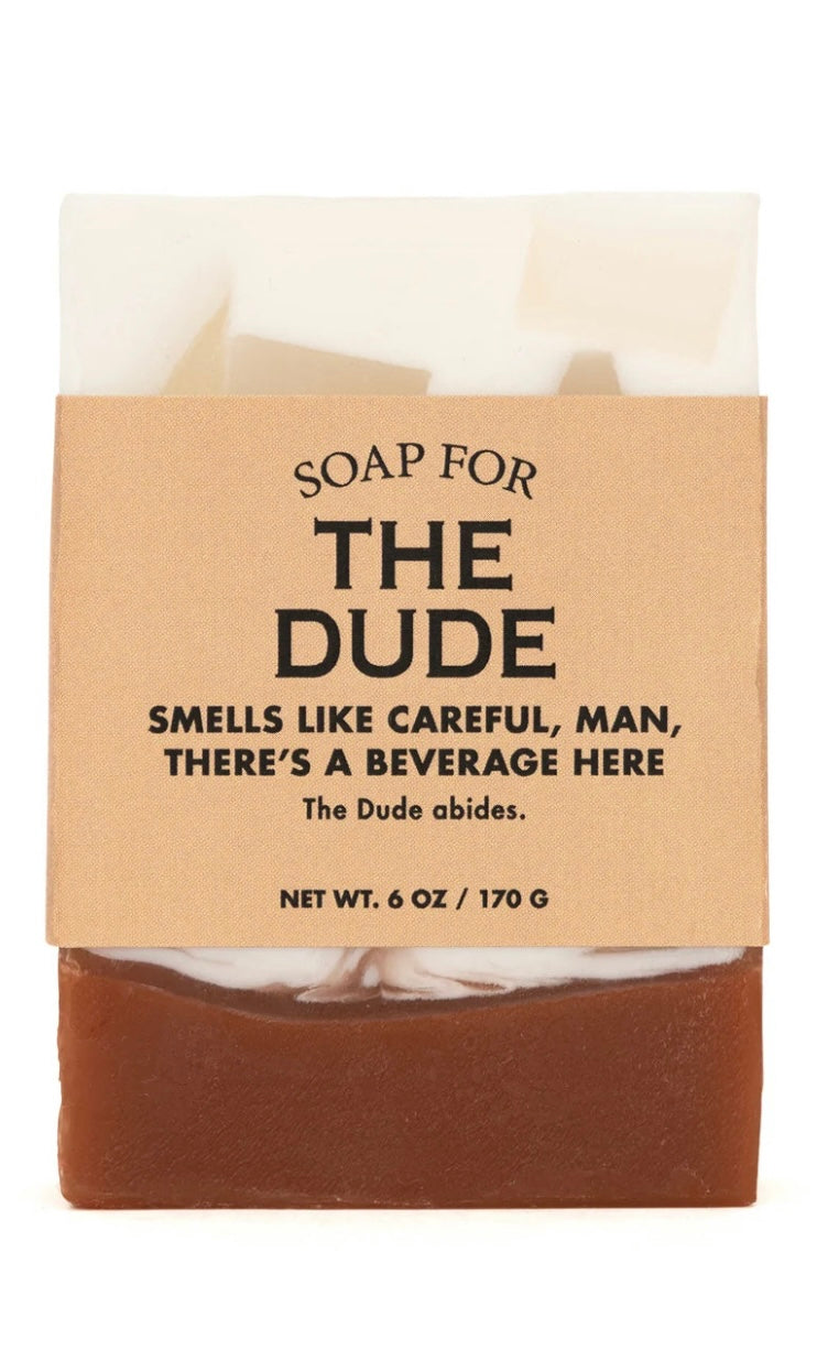 Whisky River Soap for THE DUDE-