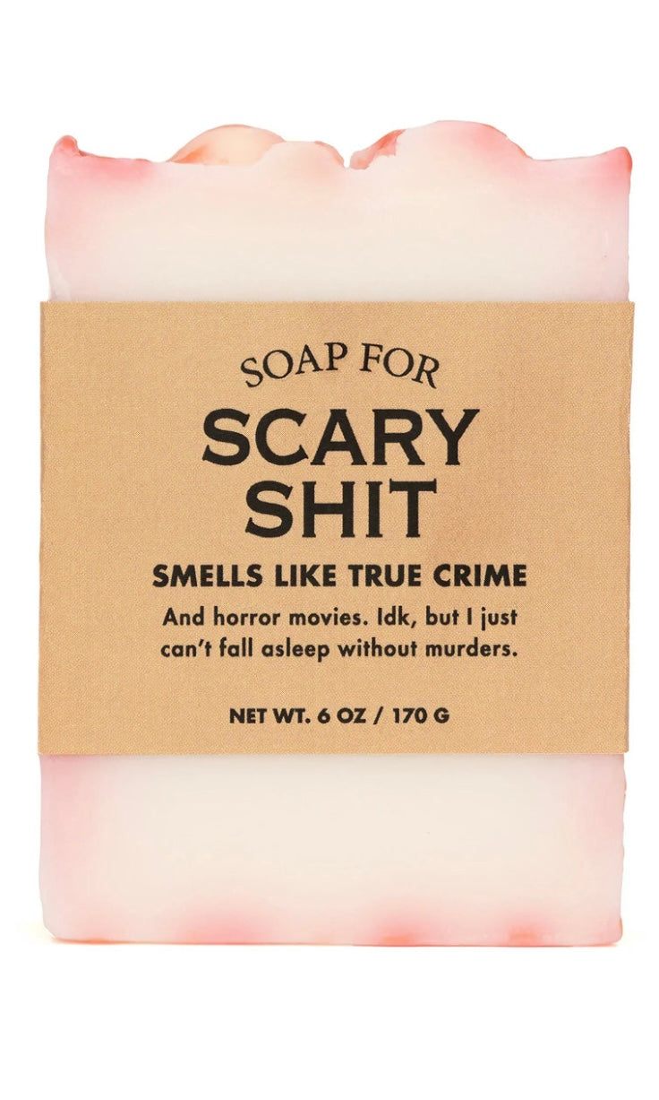Whisky River Soap for SCARY SHIT