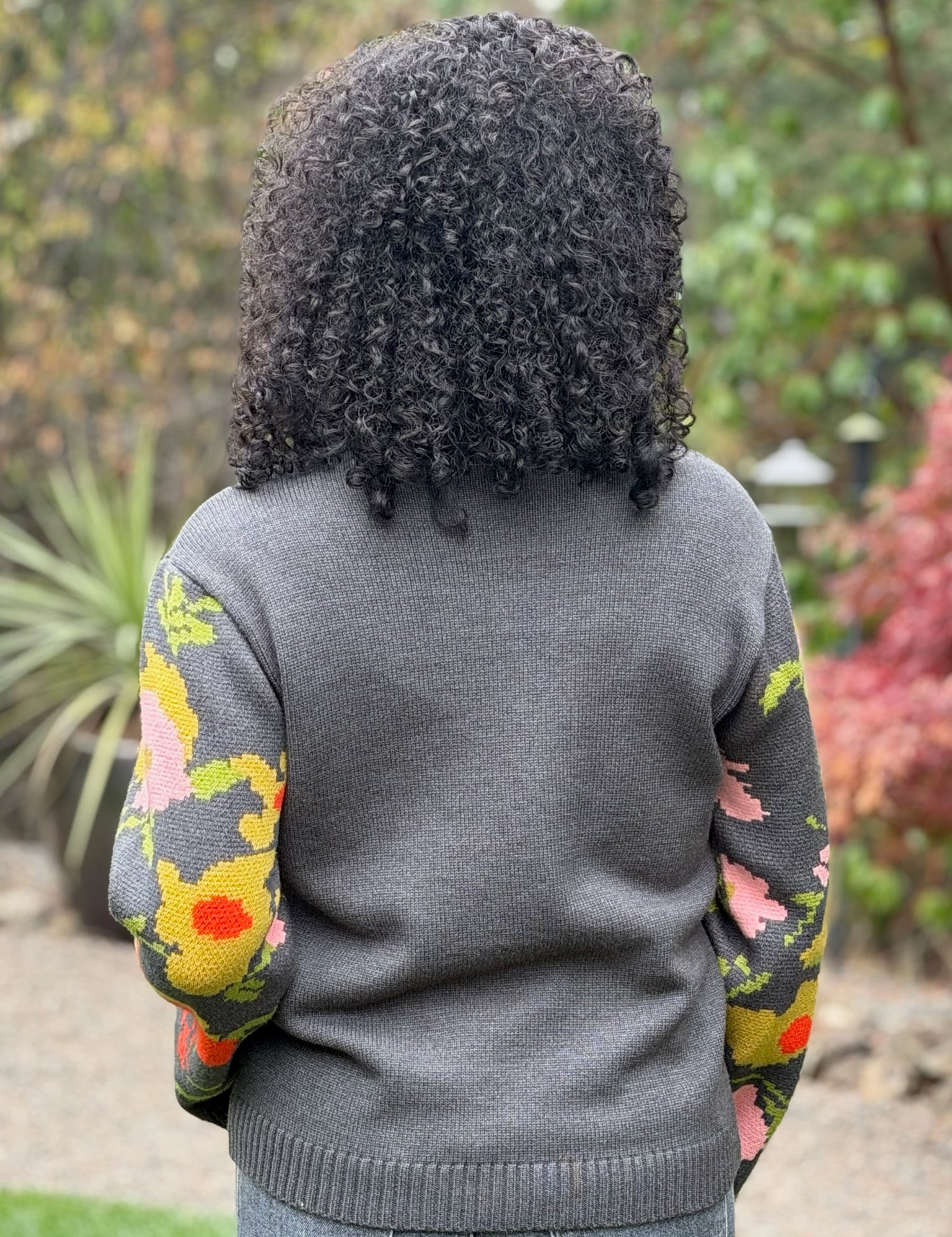 Ada Charcoal Knit Sweater