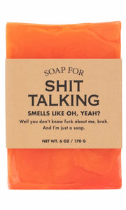 Whisky River Soap for SHIT TALKING