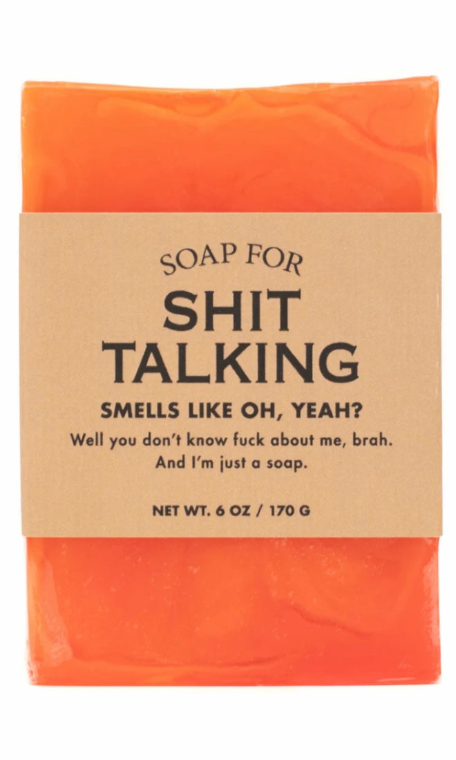Whisky River Soap for SHIT TALKING-