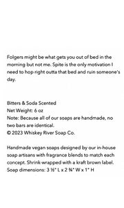 Whisky River Soap for SPITE