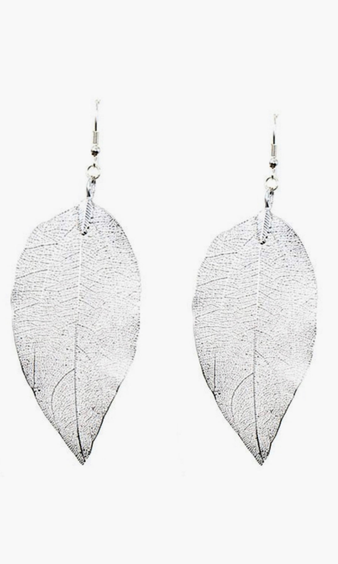 Enchanted Woodlands Salal Leaf Earrings – Morning Moon Nature Jewelry