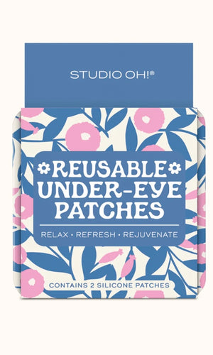 Studio Oh! Blushing Dahlias Reusable Under-Eye Patches Kit