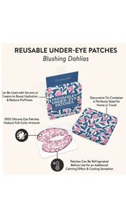 Studio Oh! Blushing Dahlias Reusable Under-Eye Patches Kit