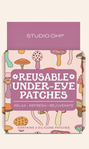Studio Oh! Mushroom Melody Reusable Under-Eye Patches Kit