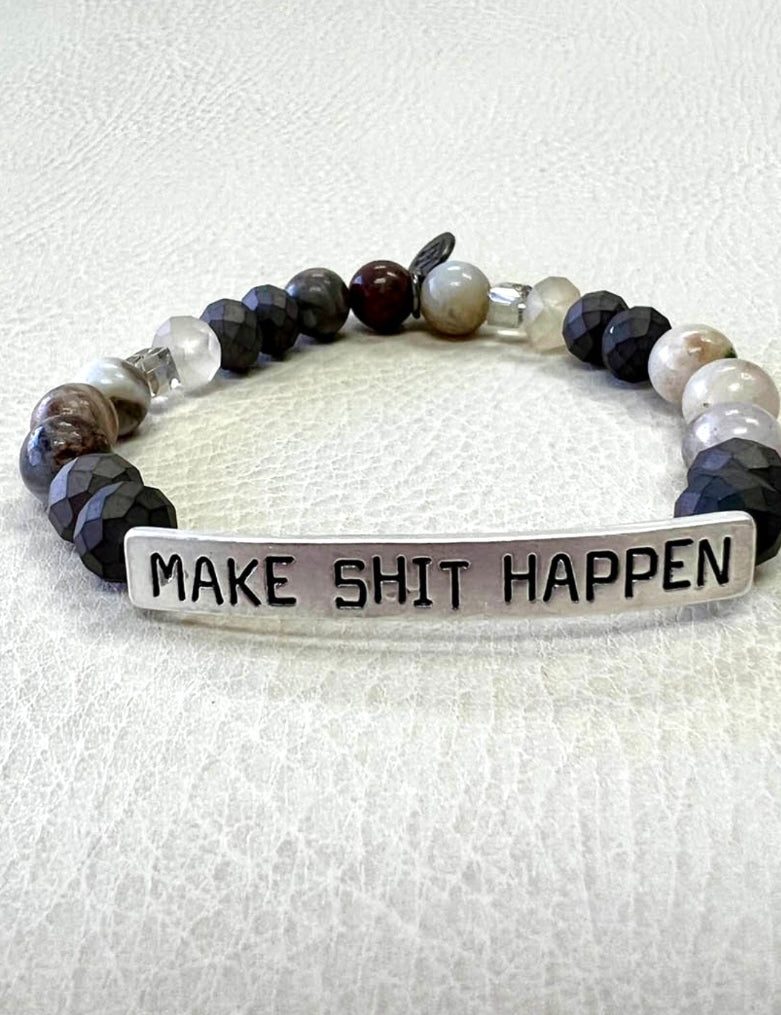 Potty Mouth Beaded Bracelet