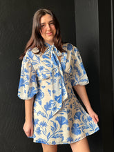 Samira Short Sleeve Printed Mini Dress