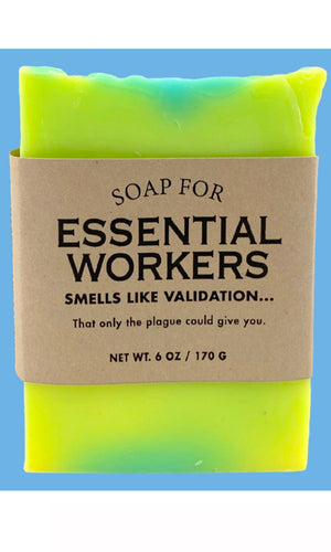 PANDEMIC 2020 Whisky River Soap - ESSENTIAL WORKERS