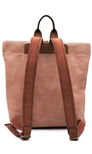 Bodie Black Vegan Leather Convertible Backpack Crossbody Bag