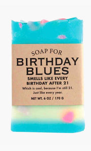 Whisky River Soap for Birthday Blues-