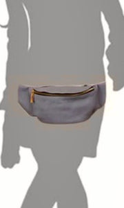 Brittney Stone Textured Vegan Leather Fanny Pack Waist Bag Handbag