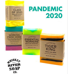 PANDEMIC 2020 Whisky River Soap - ESSENTIAL WORKERS