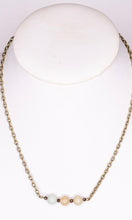 Reece Amazonite Bronze Chain Necklace