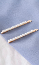 Bonnie Gold String Of Pearl Hair Bobby Pin Set of 2