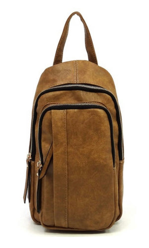 Branson Stone Vegan Leather Crossbody Sling Handbag Bag