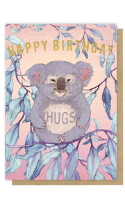 Papaya- “Happy Birthday & Thanks” 5x7 Gift Greeting Card