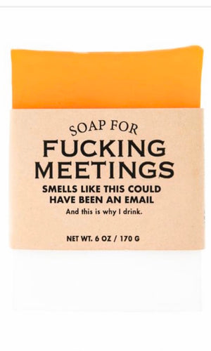 Whisky River Soap for Fucking Meetings