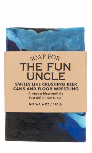 Whisky River Soap for The Fun Uncle