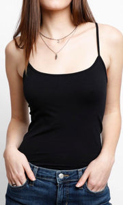 Cecily - Seamless Short Strappy Tank Top