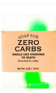 Whisky River Soap for Zero Carbs-